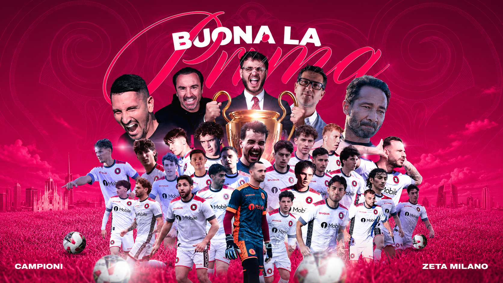 FC Zeta Milano — Buona la Prima, campioni di Seconda Categoria 25/26