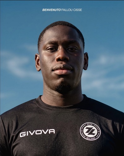 Cisse Fallou, attaccante di FC Zeta Milano