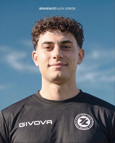 L'Erede Luca, centrocampista di FC Zeta Milano