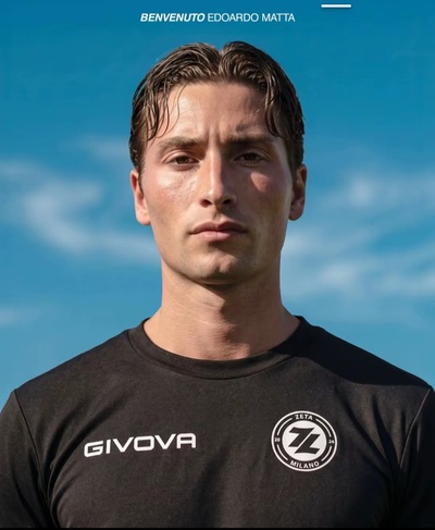 Matta Edoardo, attaccante di FC Zeta Milano