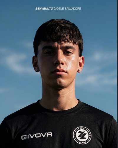 Salvadore Gioele, centrocampista di FC Zeta Milano